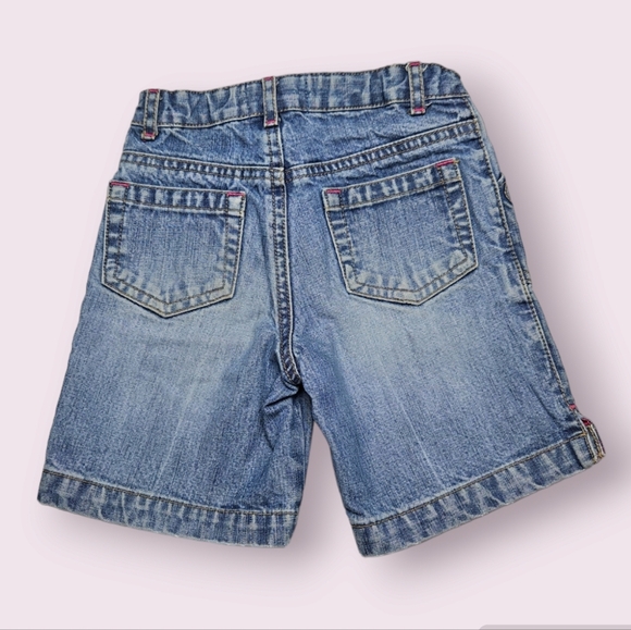 Baby GAP Girls Blue Jean Shorts Size 4 Years - Picture 3 of 3
